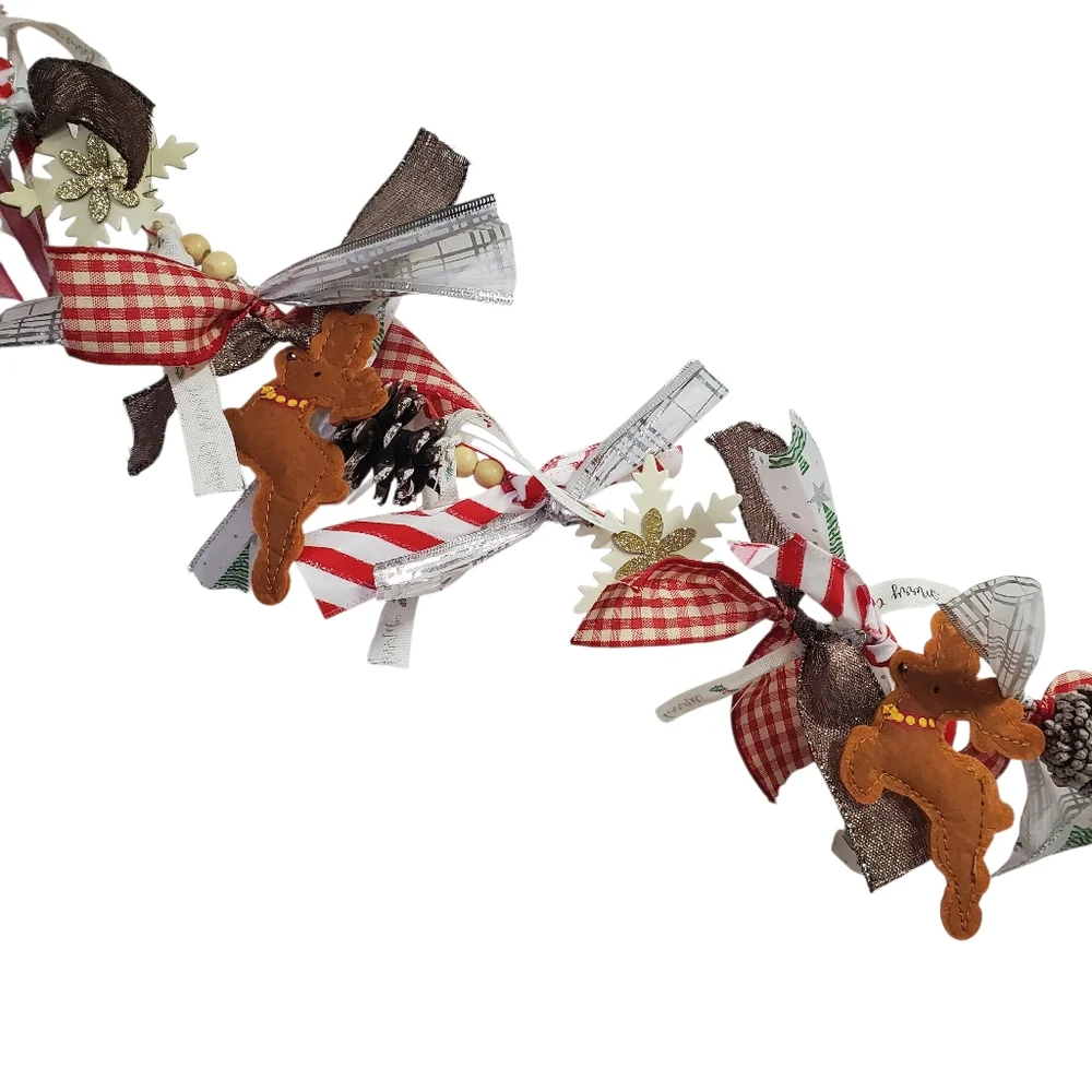 Homemade charming garland